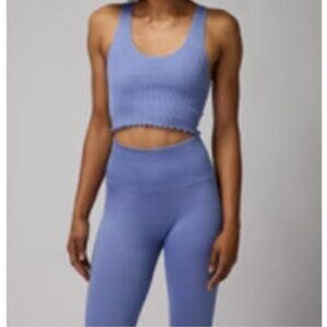 Spiritual Gangster Amor Seamless Crop Tank & Love Sculpt Seamless Ruffle Legging